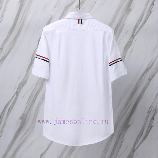 Product Code T33TB Double Sleeve Label/Inner Ribbon Label/Short Sleeve ShirtTHOM BROWNE Tom Bro a37f6t08 - Image 3