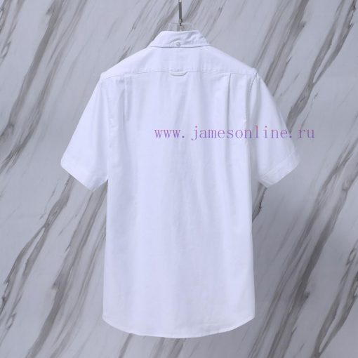 Item Number T29 TB Collar Woven Oxford Spinning Short Sleeved ShirtTHOM BROWNE. Tom Brown TB Co ui7x9npa - Image 3