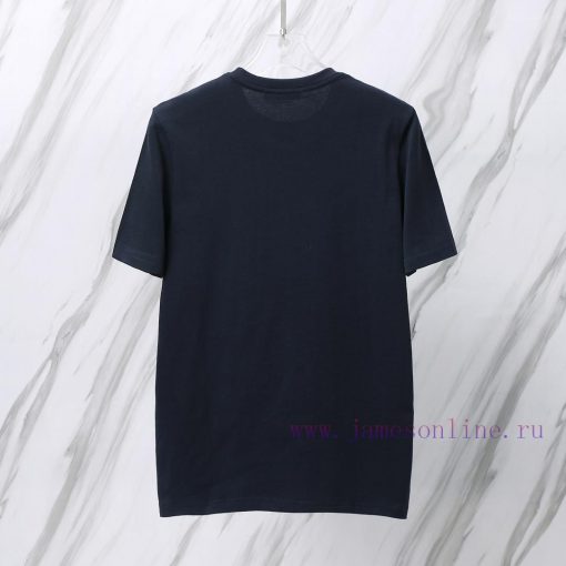 Product Code A003TB Front Chest Puppy Pattern Plain Round Neck T-shirtTom Brown TB Front Chest pjt4uc0e - Image 6