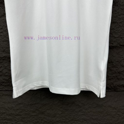 LV Louis Vuitton 2024 New Embroidered Letters 🧷 Couple Style Lapel Polo ShirtThe Original Pearl 6l5l1pcw - Image 6