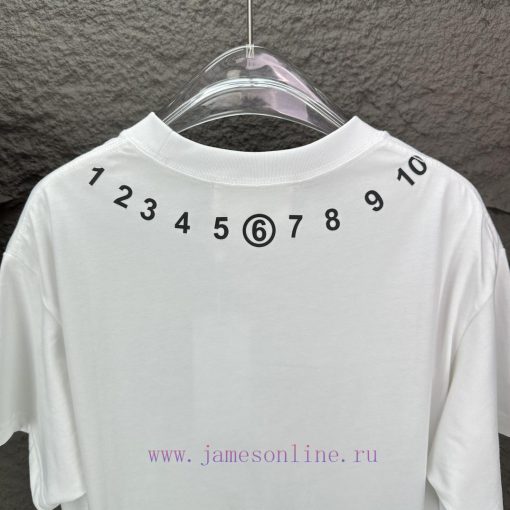 Majira 2024 New Collar Digital Logo Couple's Short Sleeved T-shirtOriginal Fabric With Digital 87aw5wup - Image 8