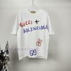 Gucci 2024 New Letter Logo Printed Couple's Short Sleeved T-shirtOriginal Fabric With Digital D 65zphd94