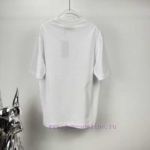 Gucci 2024 New Letter Logo Printed Couple's Short Sleeved T-shirtOriginal Fabric With Digital D 65zphd94 - Image 9