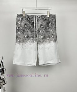 LV Louis Vuitton 2024 Spring/Summer New Gradient Printed Logo Couple ShortsOriginal Customized eunb1uh3