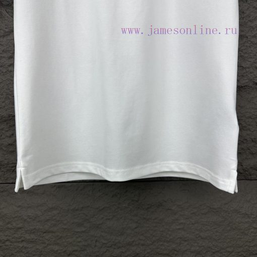 Dior 2024 New Embroidered Logo Couple's Lapel Polo ShirtThe Original Pearl Cotton Material Used vjsi0fir - Image 6
