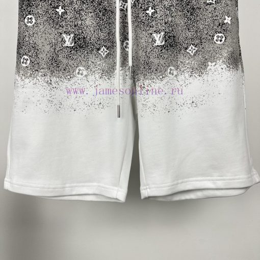 LV Louis Vuitton 2024 Spring/Summer New Gradient Printed Logo Couple ShortsOriginal Customized eunb1uh3 - Image 6