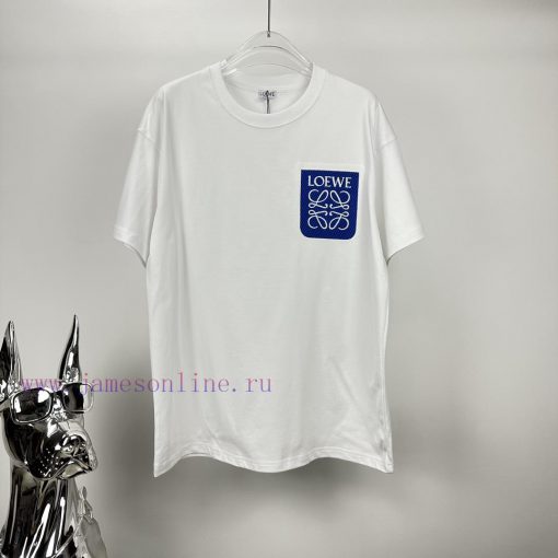 Luoyiwei 2024 New Velvet Embroidered Logo Couple's Short Sleeved T-shirtOriginal Fabric With Di 7hs9i8i8 - Image 2
