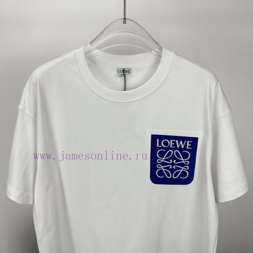 Luoyiwei 2024 New Velvet Embroidered Logo Couple's Short Sleeved T-shirtOriginal Fabric With Di 7hs9i8i8 - Image 5
