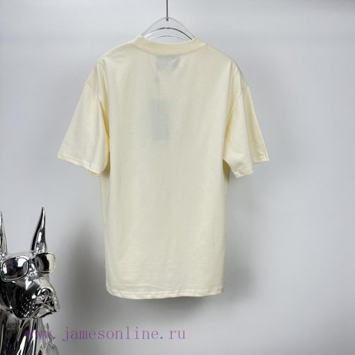 Gucci 2024 New Letter Logo Couple's Short Sleeved T-shirtOriginal Fabric With Digital Direct Pr rwafoetw - Image 9