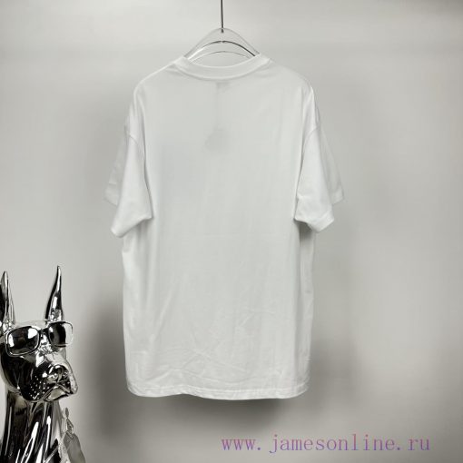 Luoyiwei 2024 New Velvet Embroidered Logo Couple's Short Sleeved T-shirtOriginal Fabric With Di 7hs9i8i8 - Image 9