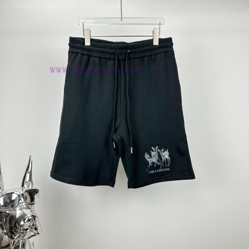 Burberry 2024 Spring/Summer New Embroidery Collection 🪡 Three Little Deer 🦌 Couple ShortsOrigin cx0m4as1 - Image 2