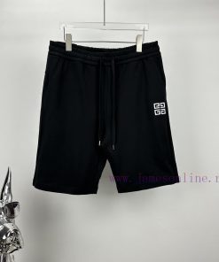 Givenchy 2024 Spring/Summer New Embroidered Letter Logo Couple ShortsOriginal Customized Fabric 5rjufmdw