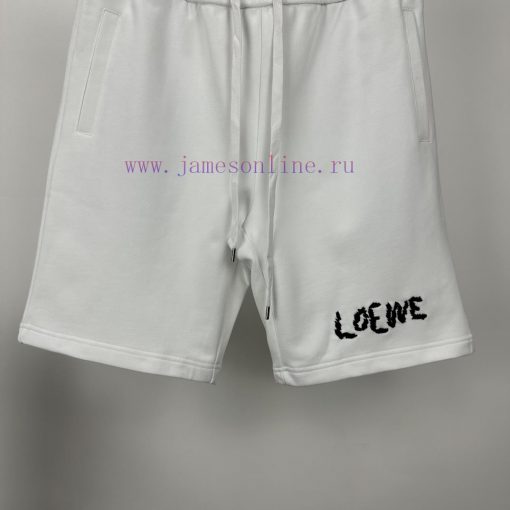 Luoyiwei 2024 Spring/Summer New Embroidery Collection 🪡 Letter Logo Couple ShortsOriginal Custo niymkfjp - Image 5