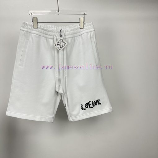 Luoyiwei 2024 Spring/Summer New Embroidery Collection 🪡 Letter Logo Couple ShortsOriginal Custo niymkfjp - Image 7