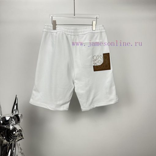 Luoyiwei 2024 Spring/Summer New Embroidery Collection 🪡 Letter Logo Couple ShortsOriginal Custo niymkfjp - Image 9