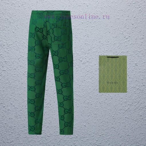 Top Differentiated CurrencyStyle Gucci Full Print Dark Patterned PantsColor Picture ColorSize S fvh29qzb - Image 3