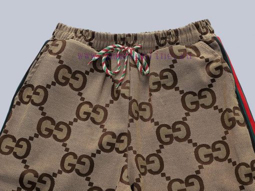 Top Differentiated CurrencyStyle Gucci Spring And Autumn Dark Pattern Ribbed PantsColor Picture gmdvdg90 - Image 4