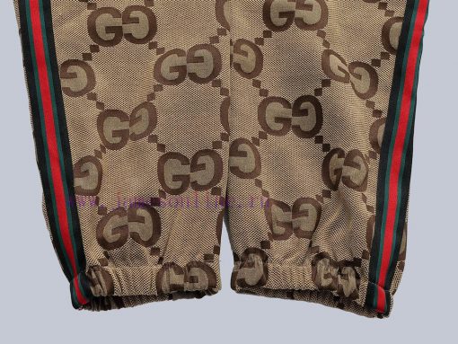 Top Differentiated CurrencyStyle Gucci Spring And Autumn Dark Pattern Ribbed PantsColor Picture gmdvdg90 - Image 9