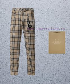 Top Differentiated CurrencyStyle Burberry Bur Classic Checkered PantsColor Picture ColorSize S- xe01pm7k
