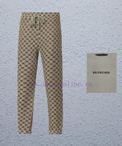 Top Differentiated CurrencyStyle Bale Full Print Embroidered Pants From BalenciagaColor Picture 75pt8v3d