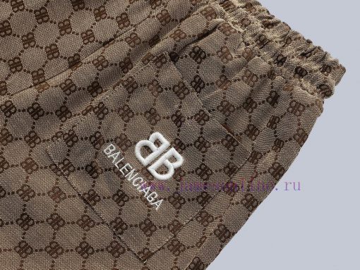 Top Differentiated CurrencyStyle Bale Full Print Embroidered Pants From BalenciagaColor Picture 75pt8v3d - Image 9