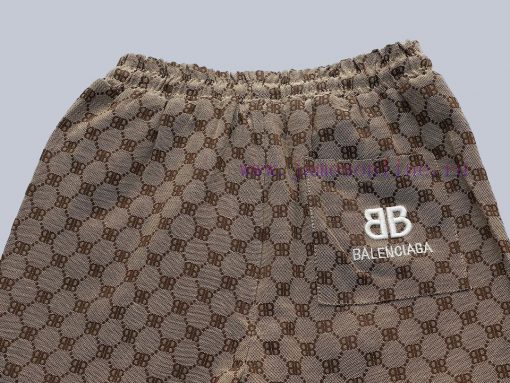 Top Differentiated CurrencyStyle Bale Full Print Embroidered Pants From BalenciagaColor Picture 75pt8v3d - Image 10