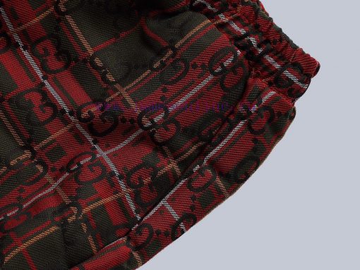 Top Differentiated CurrencyStyle Gucci Square Dark Pattern Contrast PantsColor Picture ColorSiz sg2ia27q - Image 7