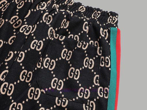 Top Differentiated CurrencyStyle Gucci Classic Full Print Contrast Ribbon PantsColor Picture Co xf8phujc - Image 7