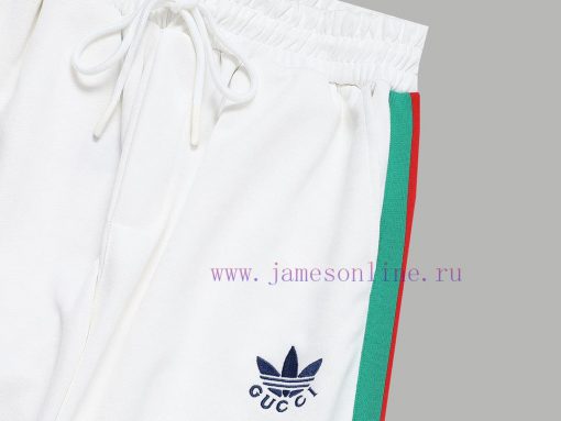 Top Differentiated CurrencyStyle Gucci Collaboration Clover Red Green Spliced Woven Ribbon Embr 2dvh27nj - Image 5