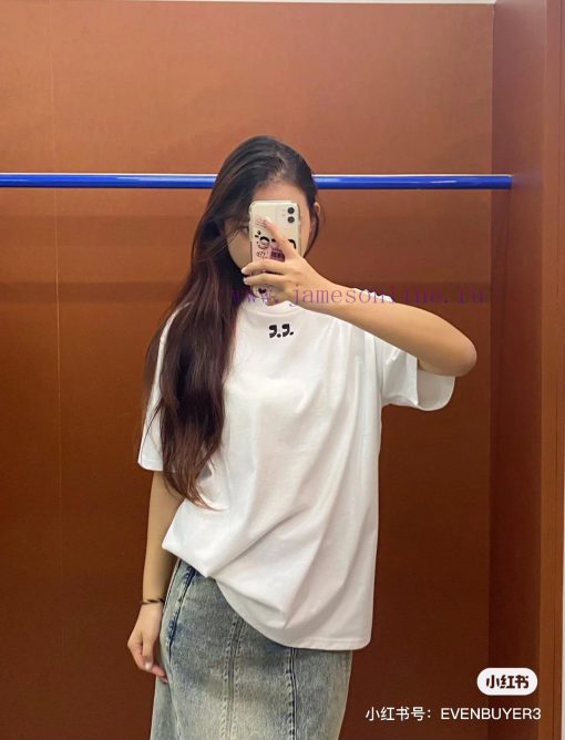ADERUEUOL  M110 Rest&recovery Comma Korean Front And Back Printed Loose Fit Short Sleeved Shirt lrymiekr - Image 9