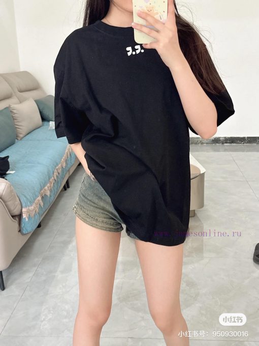 ADERUEUOL  M110 Rest&recovery Comma Korean Front And Back Printed Loose Fit Short Sleeved Shirt lrymiekr - Image 10