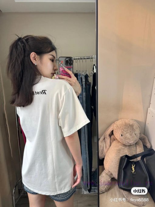 ADERUEUOL  M110 Rest&recovery Comma Korean Front And Back Printed Loose Fit Short Sleeved Shirt lrymiekr - Image 15