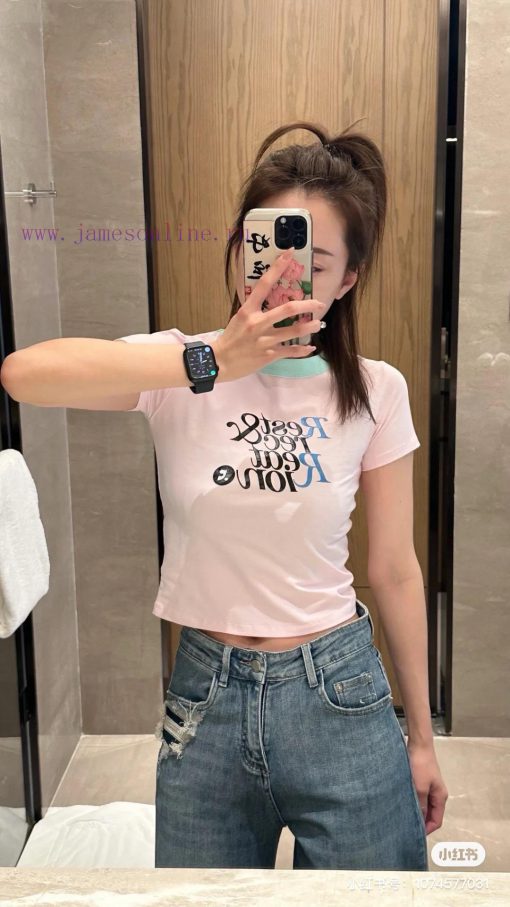 ADERUEUOL  M117 Rest&recreation Comma Korean Collar Color Blocked Small Style Short Sleeved In uw3mqvuw - Image 3