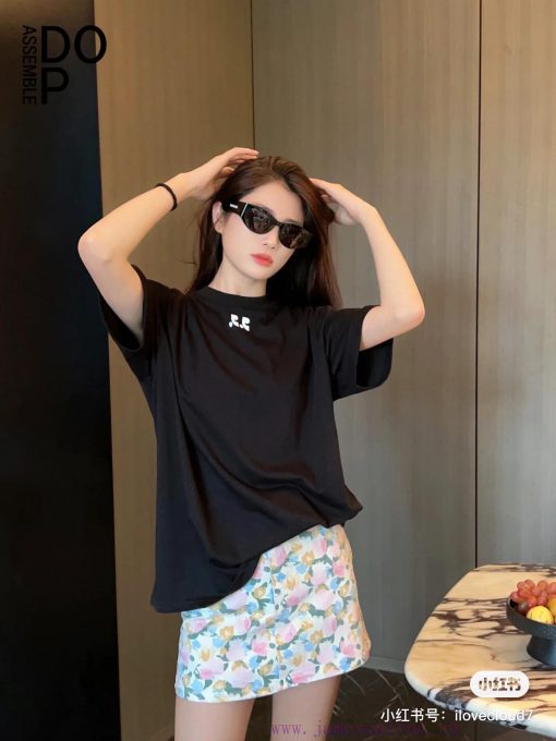ADERUEUOL  M110 Rest&recovery Comma Korean Front And Back Printed Loose Fit Short Sleeved Shirt lrymiekr - Image 26