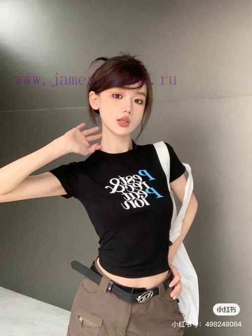 ADERUEUOL  M117 Rest&recreation Comma Korean Collar Color Blocked Small Style Short Sleeved In uw3mqvuw - Image 11