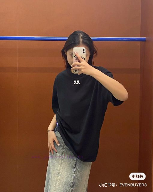 ADERUEUOL  M110 Rest&recovery Comma Korean Front And Back Printed Loose Fit Short Sleeved Shirt lrymiekr - Image 34