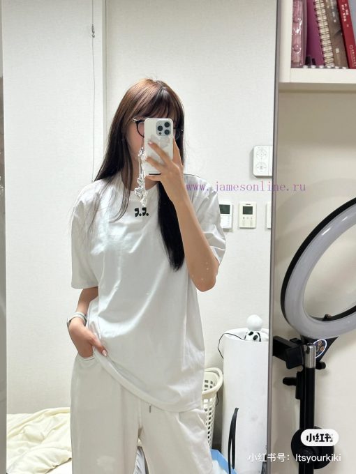 ADERUEUOL  M110 Rest&recovery Comma Korean Front And Back Printed Loose Fit Short Sleeved Shirt lrymiekr - Image 41
