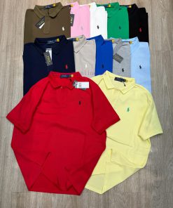 L14 RaLoro Pianah Lauren Polo Collar Large Edition 2-piece Button Pony Embroidery Short Sleeved wimwivz1