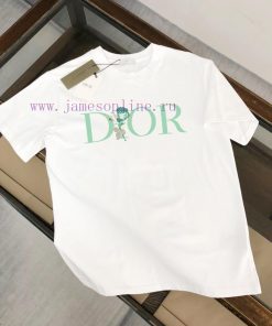 DIOR 24SS Summer New Round Neck Short Sleeved T-shirt Made Of High-end Pure Cotton Fabric With iwonl81l