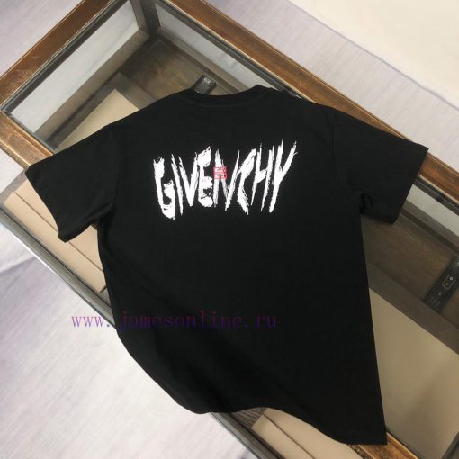 Givenchy 24SS Summer New Round Neck Short Sleeve T-shirt 270g Heavy Duty High End Pure Cotton F 1o5kvfmi - Image 3