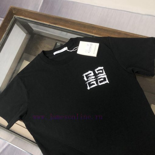 Givenchy 24SS Summer New Round Neck Short Sleeve T-shirt 270g Heavy Duty High End Pure Cotton F 1o5kvfmi - Image 5