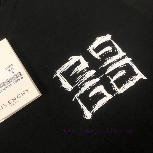 Givenchy 24SS Summer New Round Neck Short Sleeve T-shirt 270g Heavy Duty High End Pure Cotton F 1o5kvfmi - Image 7