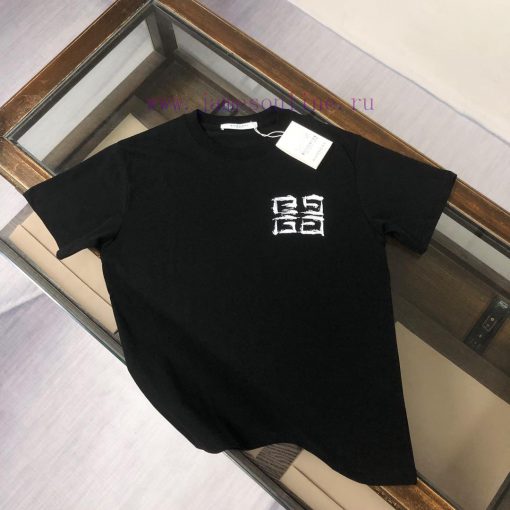 Givenchy 24SS Summer New Round Neck Short Sleeve T-shirt 270g Heavy Duty High End Pure Cotton F 1o5kvfmi - Image 10