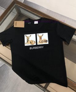 Burberry 24SS Summer New Round Neck Short Sleeved T-shirt Made Of High-end Pure Cotton Fabric W 6jm0ihbk
