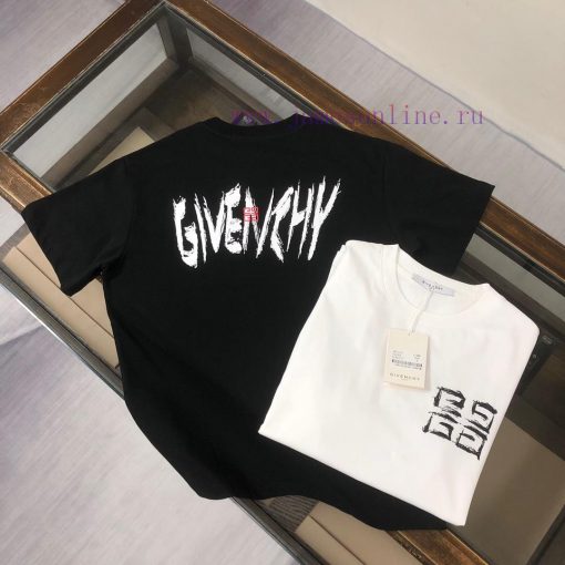 Givenchy 24SS Summer New Round Neck Short Sleeve T-shirt 270g Heavy Duty High End Pure Cotton F 1o5kvfmi - Image 12