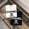 Chanel 24SS Summer New Round Neck Short Sleeved T-shirt Made Of High-end Pure Cotton Fabric Wit 180eghj5