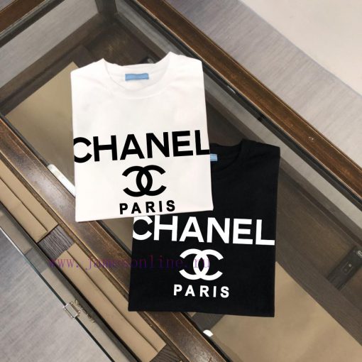 Chanel 24SS Summer New Round Neck Short Sleeved T-shirt Made Of High-end Pure Cotton Fabric Wit 180eghj5 - Image 2