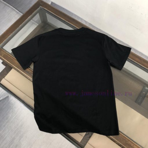 FENDI 24SS Summer New Round Neck Short Sleeved T-shirt Made Of High-end Pure Cotton Fabric With q3fc99cn - Image 19