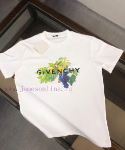L Givenchy 24SS Summer New Round Neck Short Sleeve T-shirt 270g Heavy Duty High End Pure Cotton zy13er1r