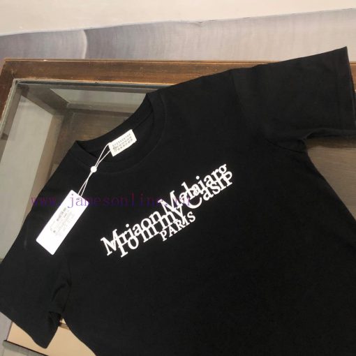 MM6 24SS Summer New Round Neck Short Sleeve T-shirt 270g Heavy Duty High End Pure Cotton Fabric 9y3eivlz - Image 13